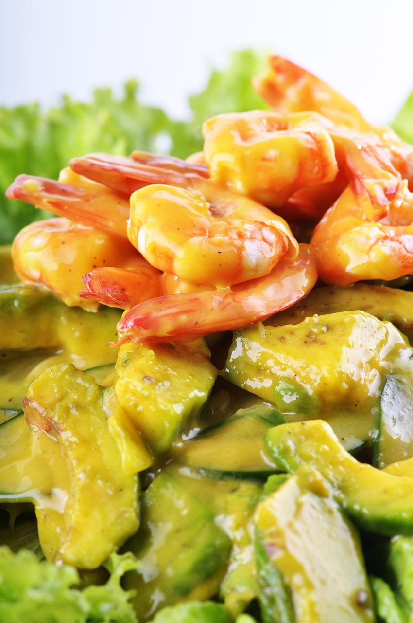 vegetable salad, vegetable prawn salad, avocado shrimp salad, salad, avocado, shrimp salad, avocado salad, salad, avocado, avocado, avocado salad, avocado salad, avocado salad, avocado salad, avocado salad